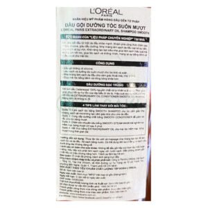 Dầu Gội L'Oreal Dưỡng Tóc Suôn Mượt Tóc Cao Cấp 440ml