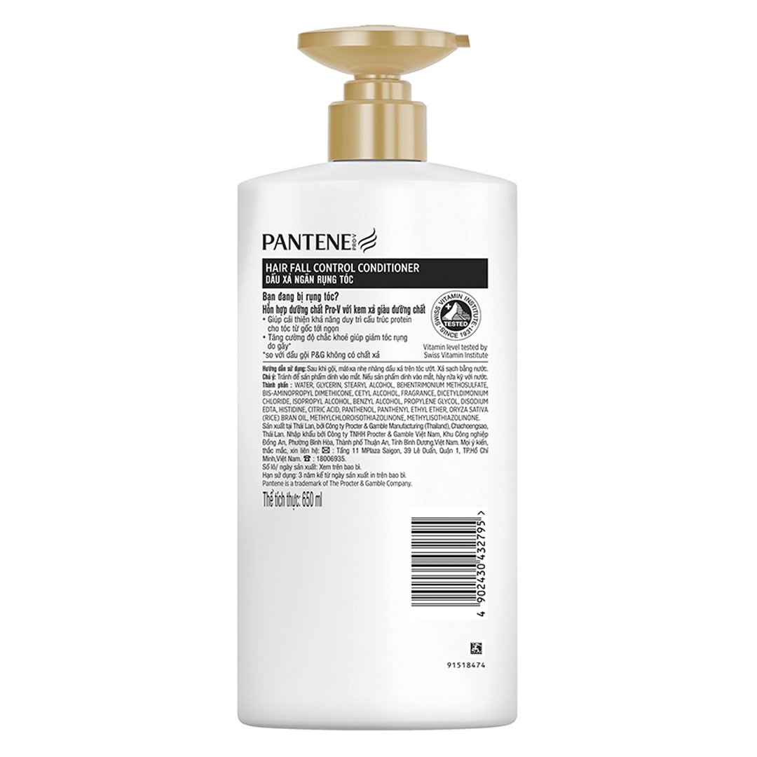 Dầu Xả Pantene Ngăn Rụng Tóc 650ml