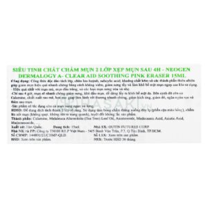 [HSD 06/2027] Chấm Mụn Neogen Dermalogy Hỗ Trợ Giảm Sưng Viêm 15ml