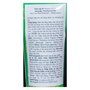 Dưỡng Môi Đa Năng Pure Paw Paw Từ Đu Đủ Hương Dưa Hấu 25g