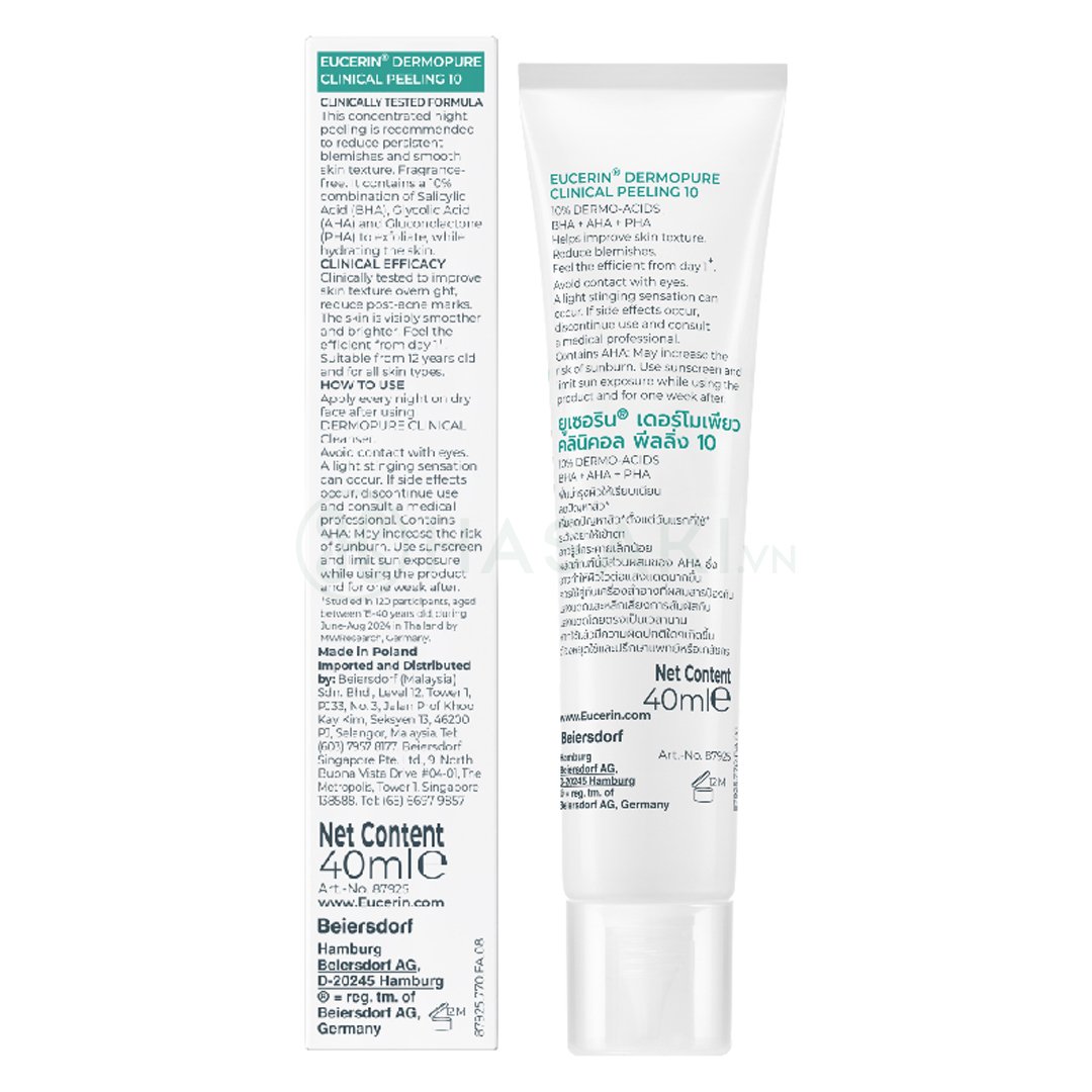 Gel Giảm Mụn Eucerin Dành Cho Mụn Viêm & Không Viêm 40ml