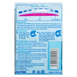 Giấy Thấm Dầu Mayan Oil Control Paper (200 Tờ/Gói)