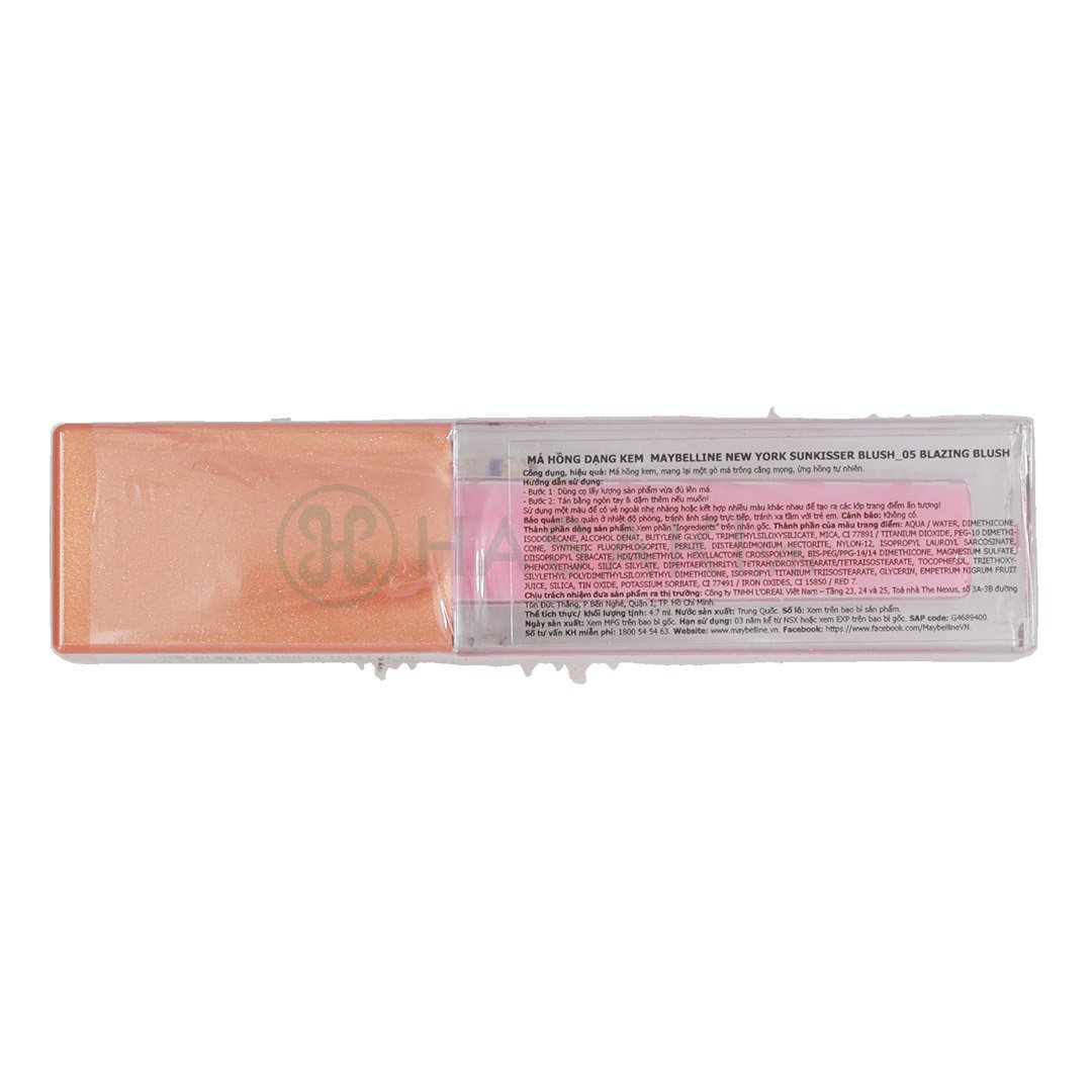 Má Hồng Kem Maybelline Căng Mọng - 05 Hồng Baby 4.7ml