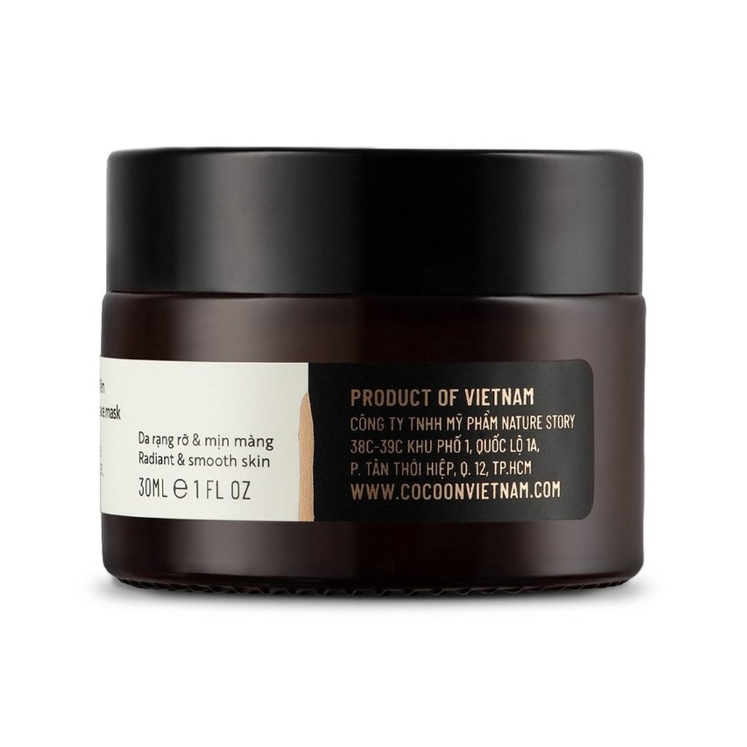Mặt Nạ Nghệ Hưng Yên Cocoon Giúp Da Rạng Rỡ Mịn Màng 30ml