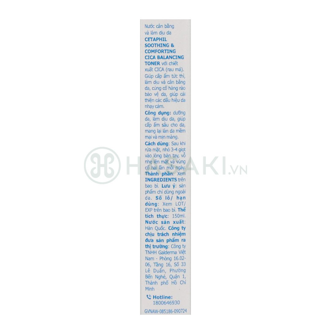 Nước Cân Bằng Cetaphil Phục Hồi Và Nuôi Dưỡng Da 150ml