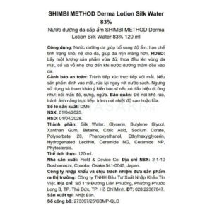 Nước Dưỡng Shimbi Method Cấp Ẩm Da 120ml
