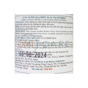 Nước Dưỡng Da Chinoshio Dokudami Chiết Xuất Lá Tía Tô 500ml