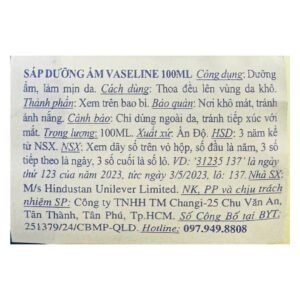 Sáp Dưỡng Ẩm Vaseline Original Protecting Jelly 100ml