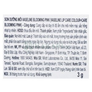 Son Dưỡng Có Màu Vaseline Hồng Ngọt Ngào 3g