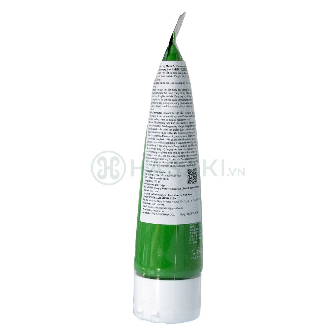 Sữa Rửa Mặt Naruko Dạng Bùn Tràm Trà 120ml