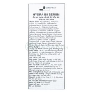 Serum GoodnDoc Dưỡng Ẩm, Hỗ Trợ Phục Hồi Da 30ml