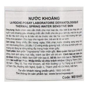 [HSD 04/2027] [Mini] Xịt Khoáng La Roche-Posay Làm Dịu Và Bảo Vệ Da 50g