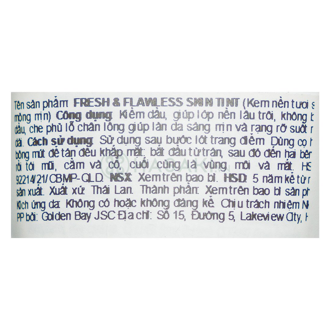 Kem Nền Australis Tươi Sáng Mỏng Mịn Màu Fair 30ml