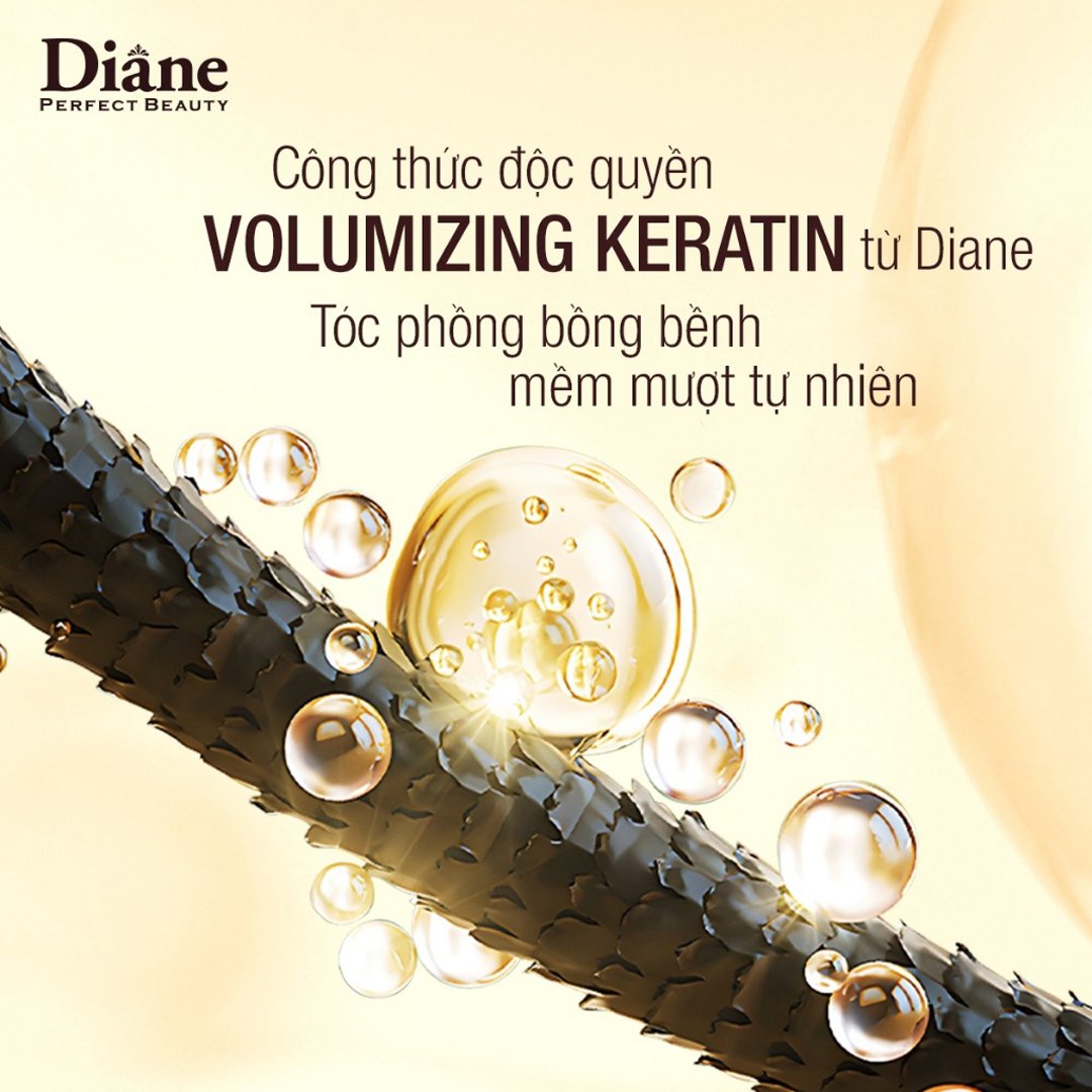 Dầu Xả Diane Hỗ Trợ Mọc Tóc, Làm Phồng Tóc 450ml