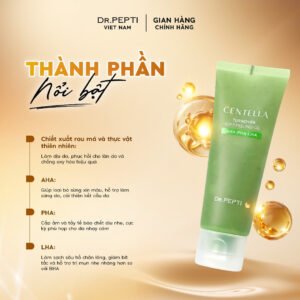 Gel Tẩy Da Chết Dr.Pepti Dịu Nhẹ, Phục Hồi Da 100ml