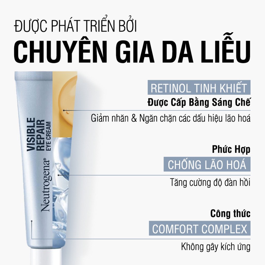 Kem Mắt Neutrogena Retinol Ngừa Lão Hóa, Giảm Nhăn 15g