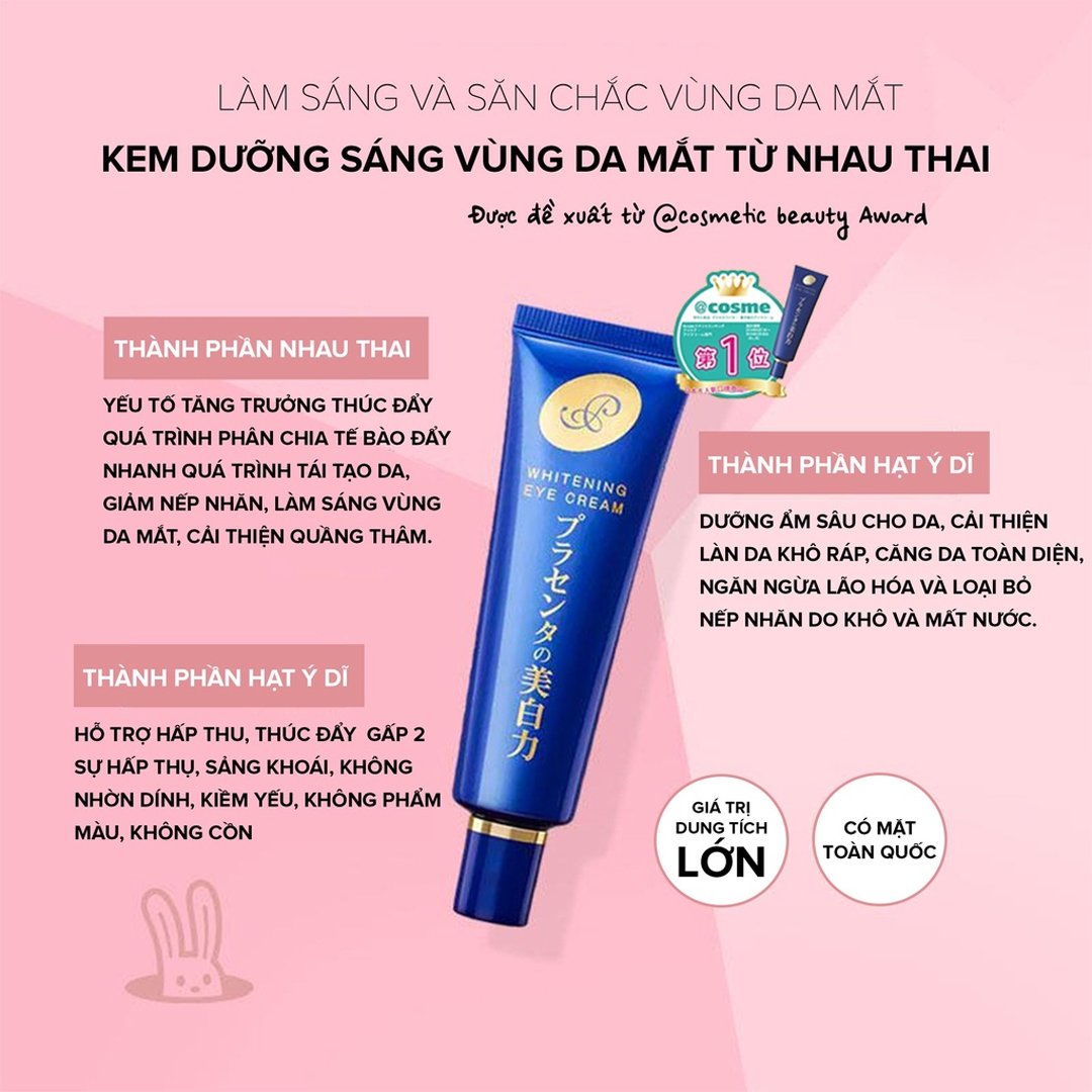 Kem Dưỡng Mắt Meishoku Ngừa Lão Hóa, Giảm Quầng Thâm 30g