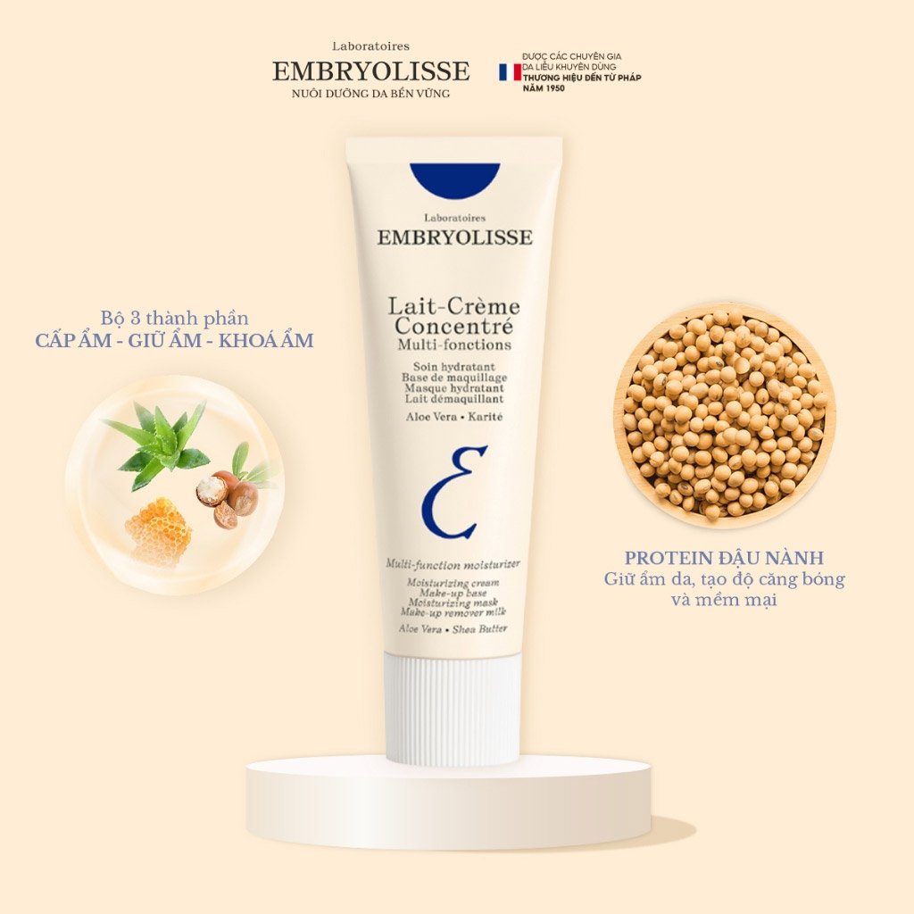 Sữa Dưỡng Ẩm Embryolisse Siêu Phục Hồi Da 75ml