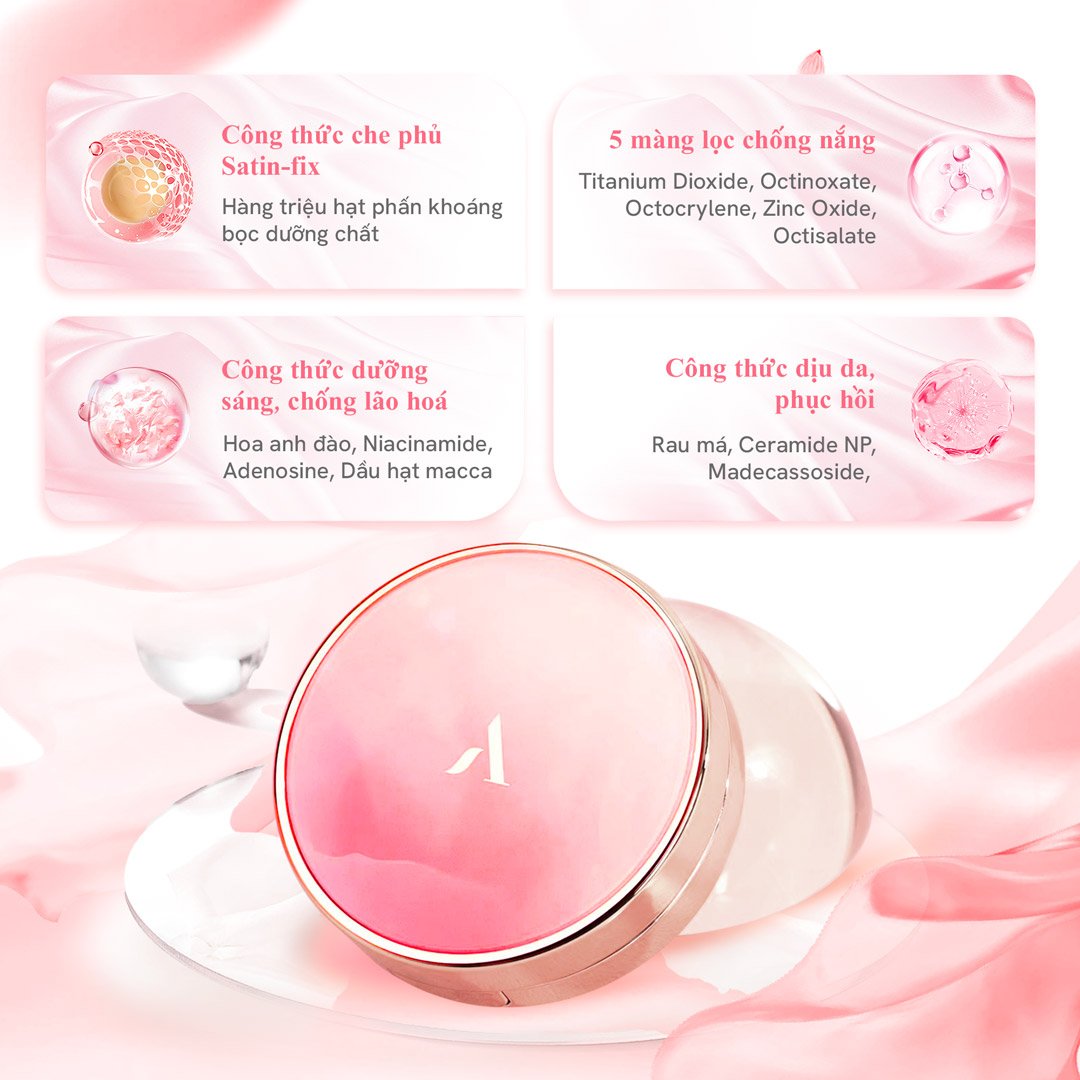 Phấn Nước Aperire Chống Nắng Che Phủ Cao 02 Tự Nhiên 13g