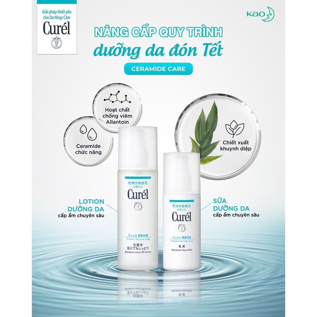 Sữa Dưỡng Da Curél Cấp Ẩm Chuyên Sâu 120ml