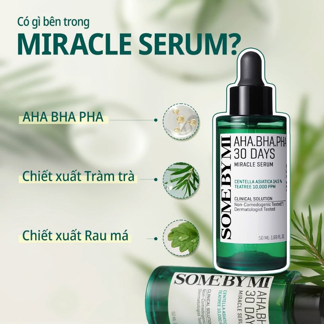 Serum Some By Mi AHA-BHA-PHA Cho Da Mụn 50ml