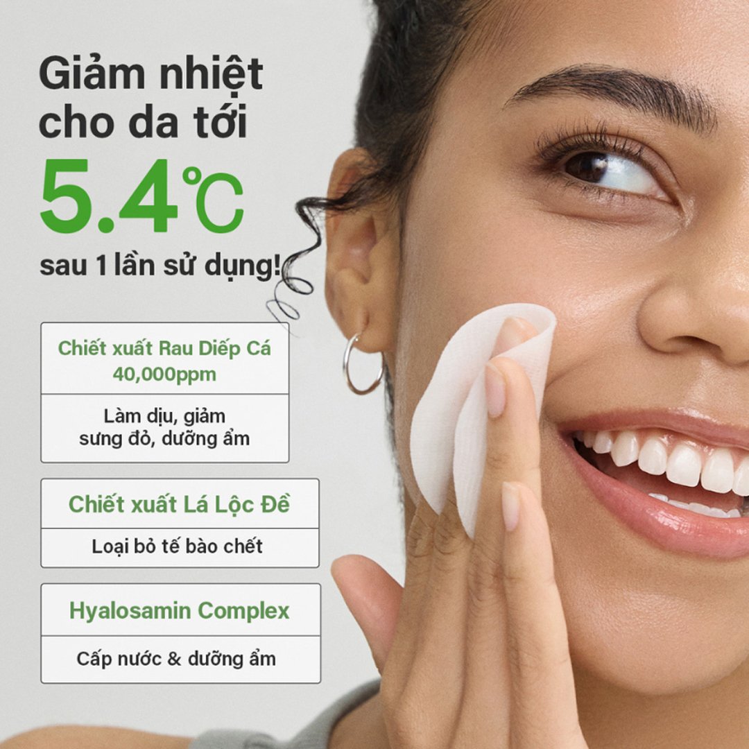 Toner Pad Abib Diếp Cá Giúp Làm Dịu Da & Tẩy Tế Bào Chết 80 Miếng