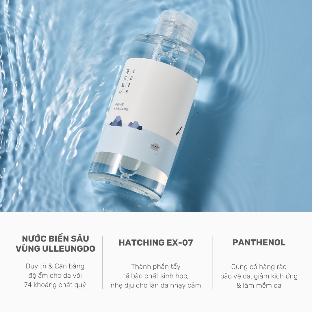 Toner Round Lab Bổ Sung Độ Ẩm Làm Dịu Da 200ml