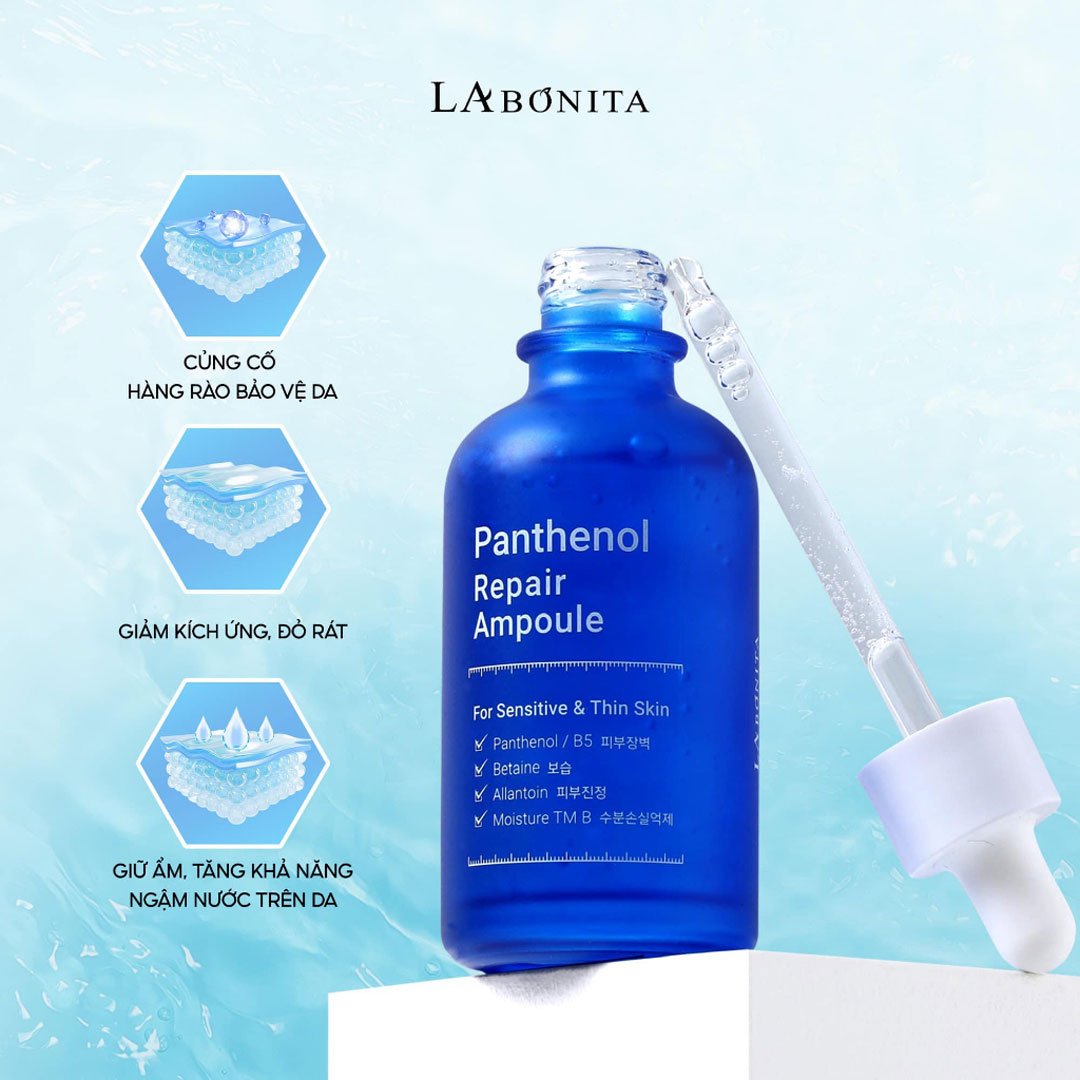 Tinh Chất La Bonita B5 Hỗ Trợ Phục Hồi, Làm Dịu Da 50ml