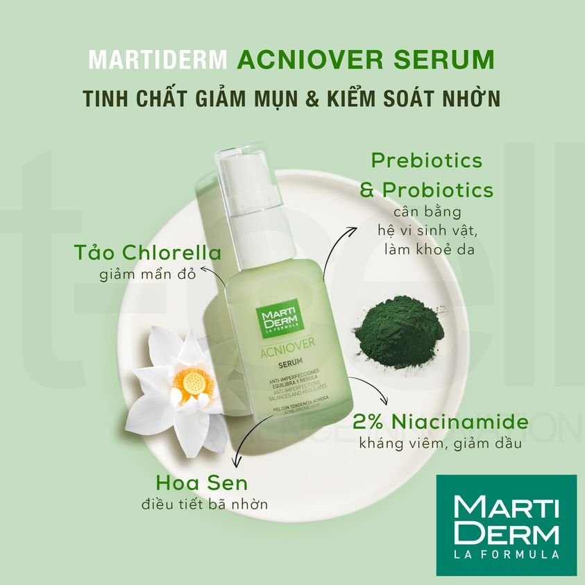 Serum Martiderm Giảm Mụn & Kiểm Soát Nhờn 30ml