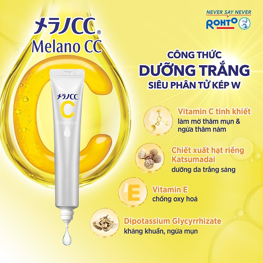 Serum Melano CC Dưỡng Sáng Da, Ngừa Thâm Nám 20ml