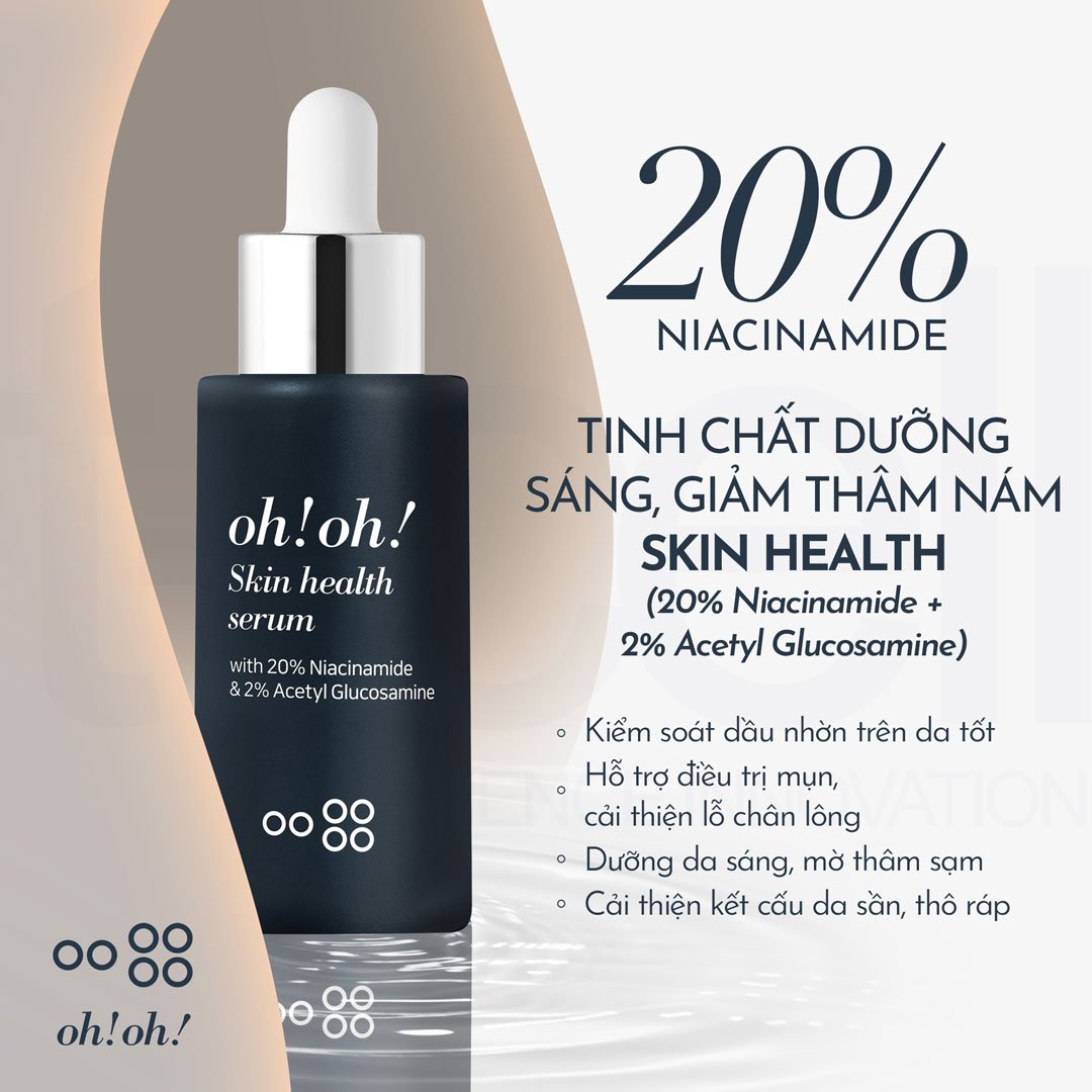 Serum oh!oh! Dưỡng Sáng Da, Giảm Thâm Nám 30ml
