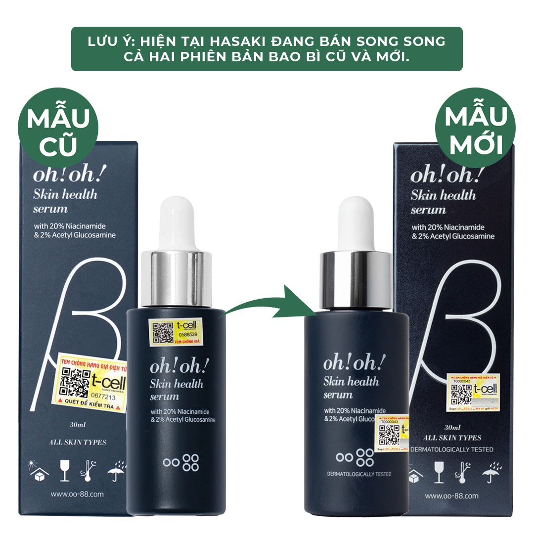 Serum oh!oh! Dưỡng Sáng Da, Giảm Thâm Nám 30ml