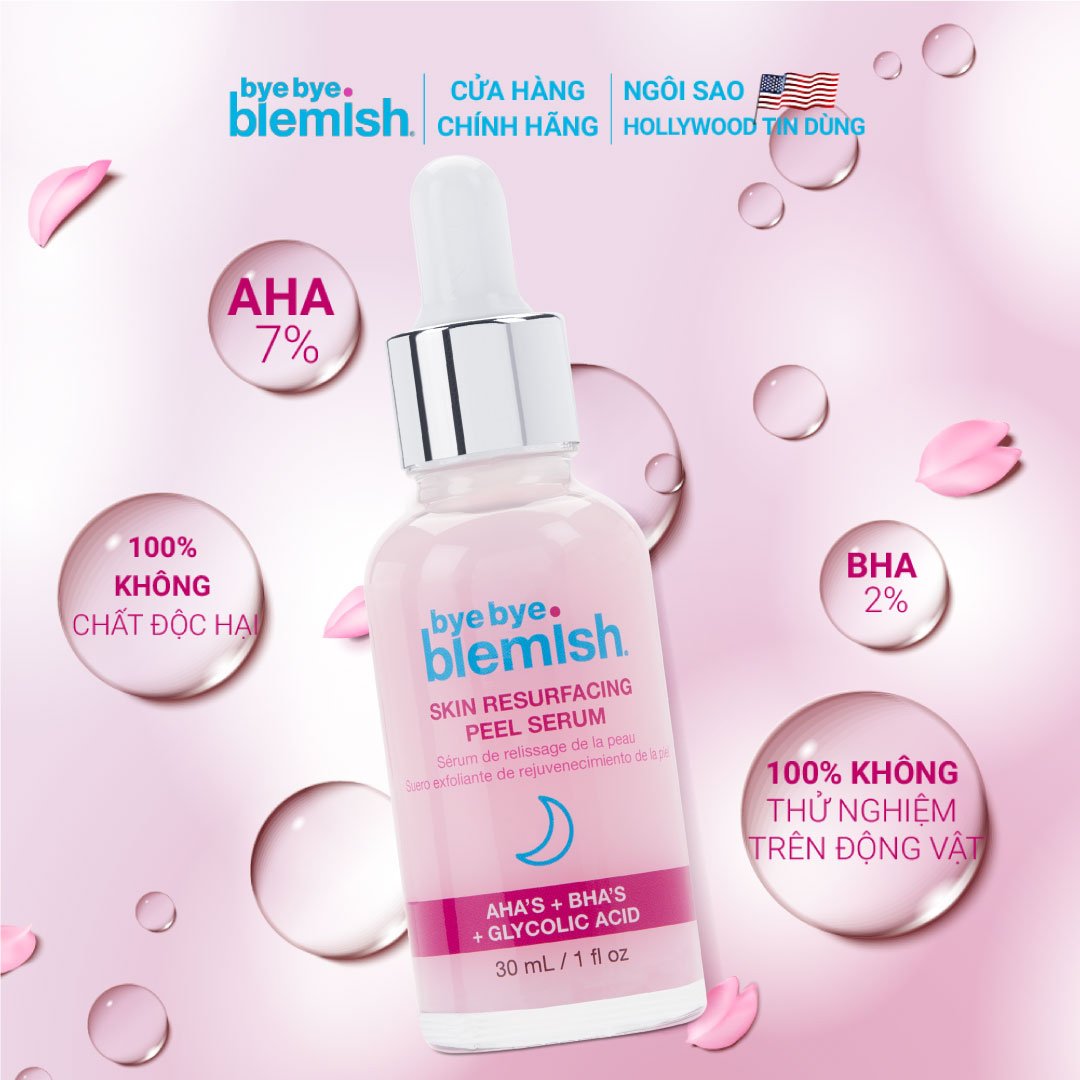 Tinh Chất Peel Da Bye Bye Blemish Mờ Thâm, Mịn Da 30ml