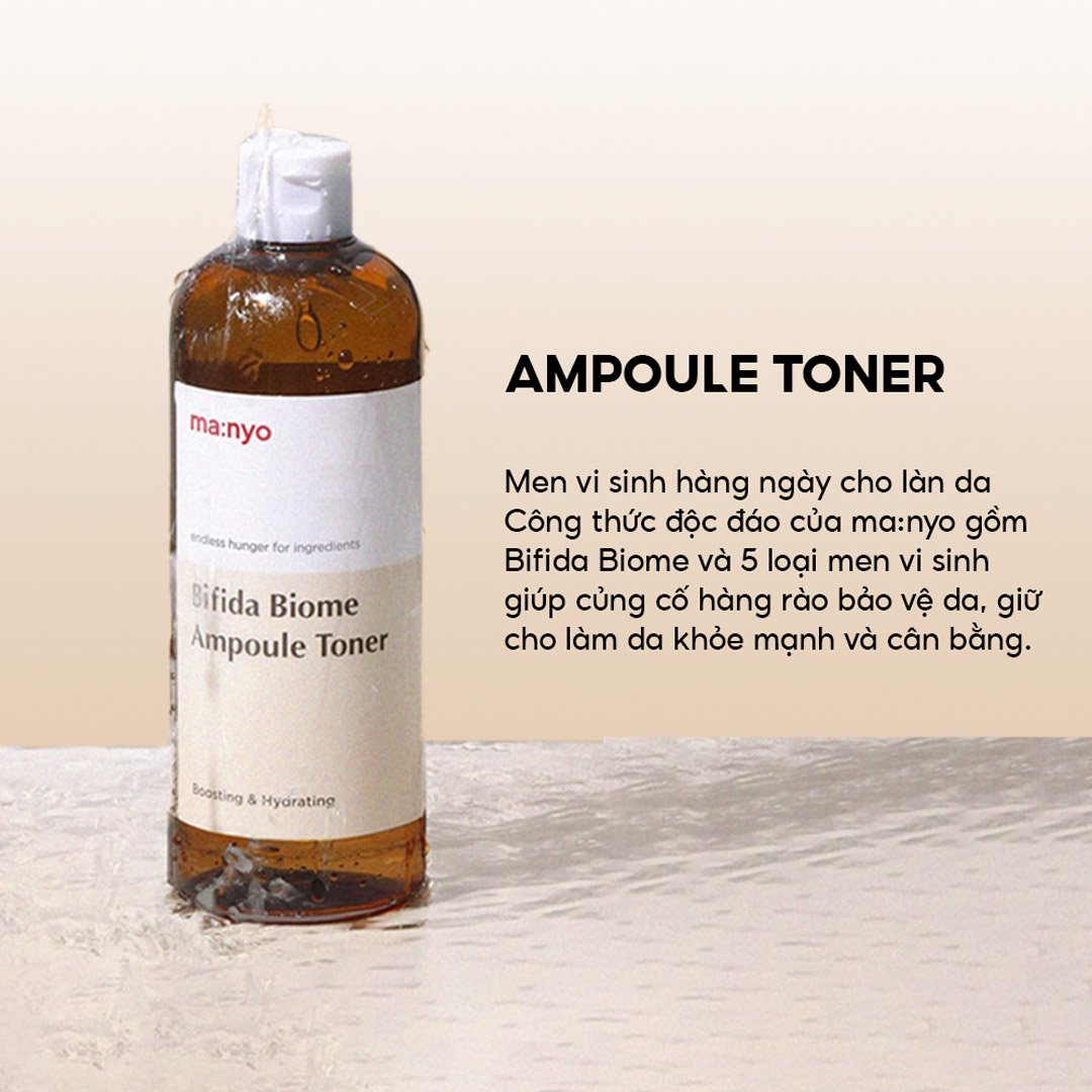 Toner Ma:nyo Chứa Tinh Chất Dưỡng Ẩm Cho Da 210ml