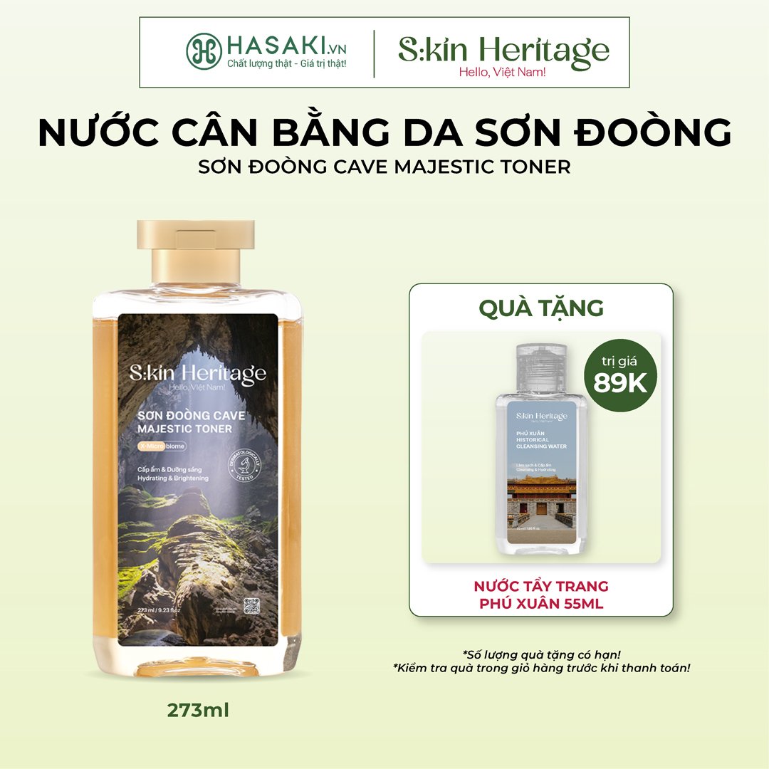 Toner S:kin Heritage Sơn Đoòng Cấp Ẩm Và Phục Hồi 273ml