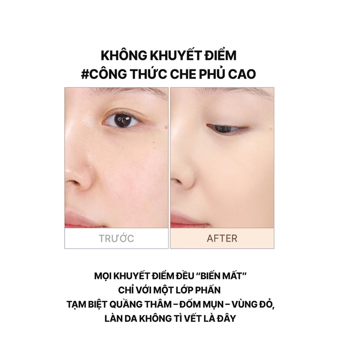 Kem Che Khuyết Điểm Luna Lâu Trôi Màu 02 Beige 7.5g