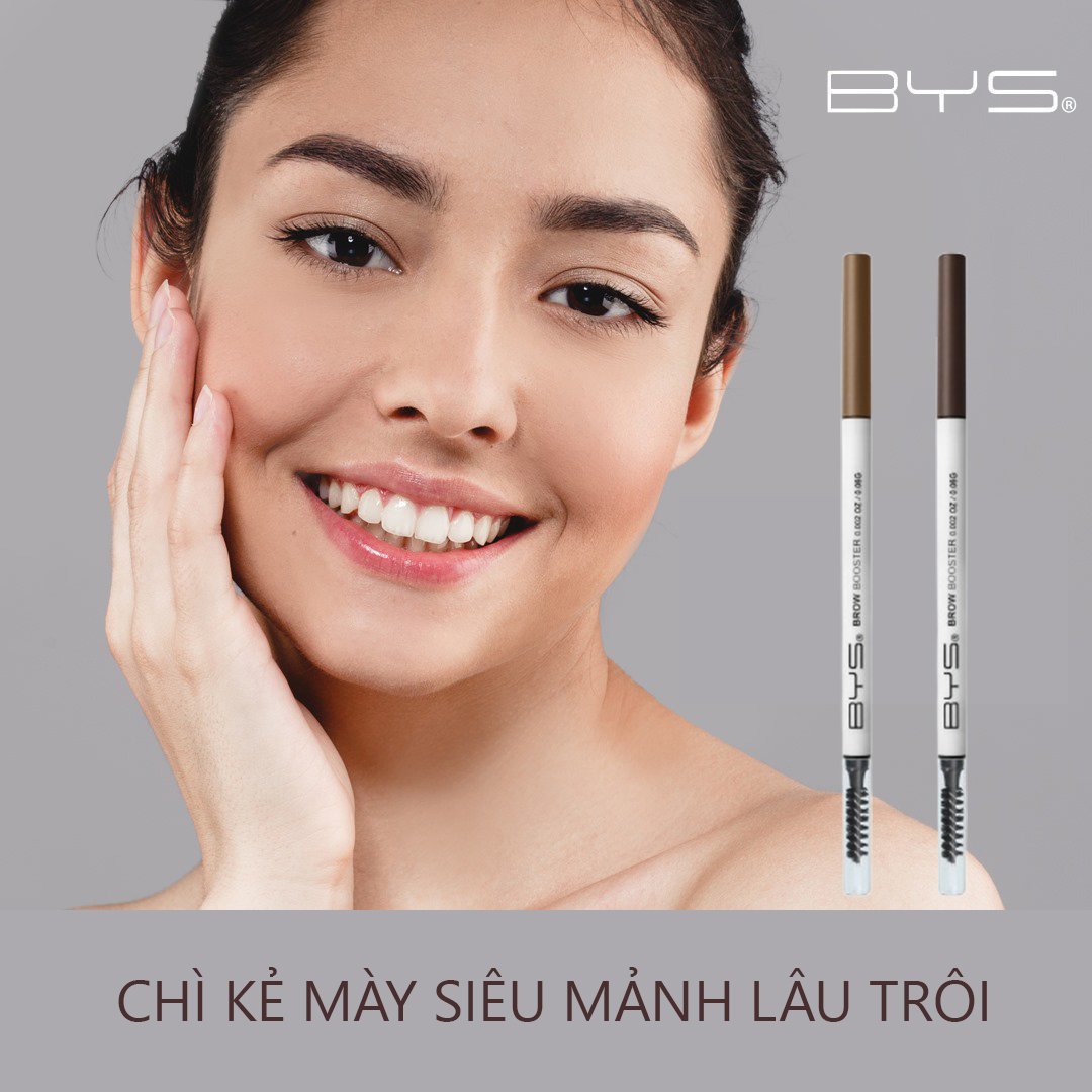 Chì Kẻ Mày BYS Siêu Mảnh Lâu Trôi Taupe - Chocolate Nhạt 0.06g