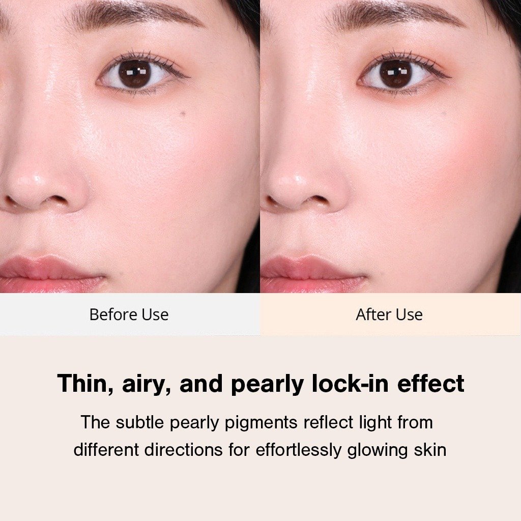 Combo 3CE Xịt Khoá Makeup Có Nhũ 95ml + Son Thỏi 07 Knit - Hồng Khô 1.5g