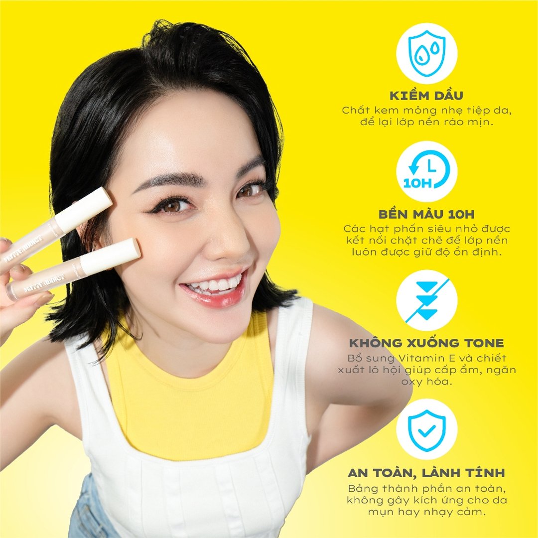 Kem Che Khuyết Điểm Lemonade Màu A00 - Da Trắng Sáng 3g (Mới)