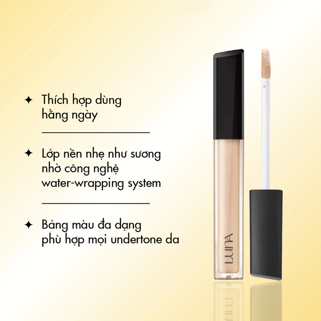 Kem Che Khuyết Điểm Luna Lâu Trôi Màu 0.7 Ivory 7.5g