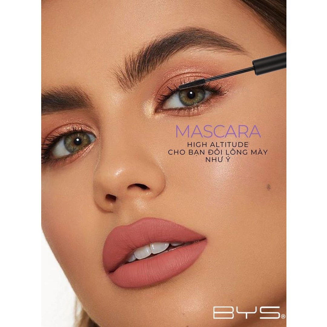 Mascara BYS Làm Dày, Dài, Cong Mi Màu Đen 10ml