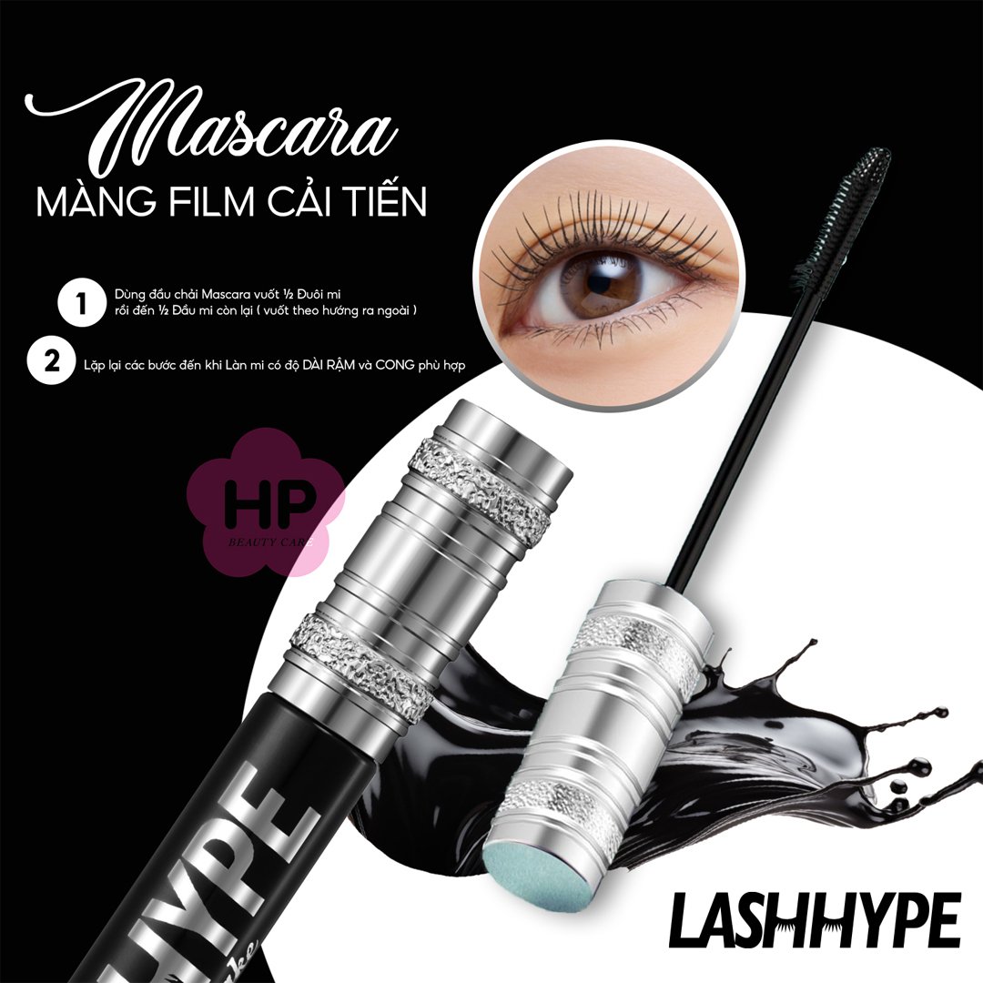 Mascara Kissme Chuốt Dài Và Rậm Làn Mi Màu 01 Đen Tuyền 8g