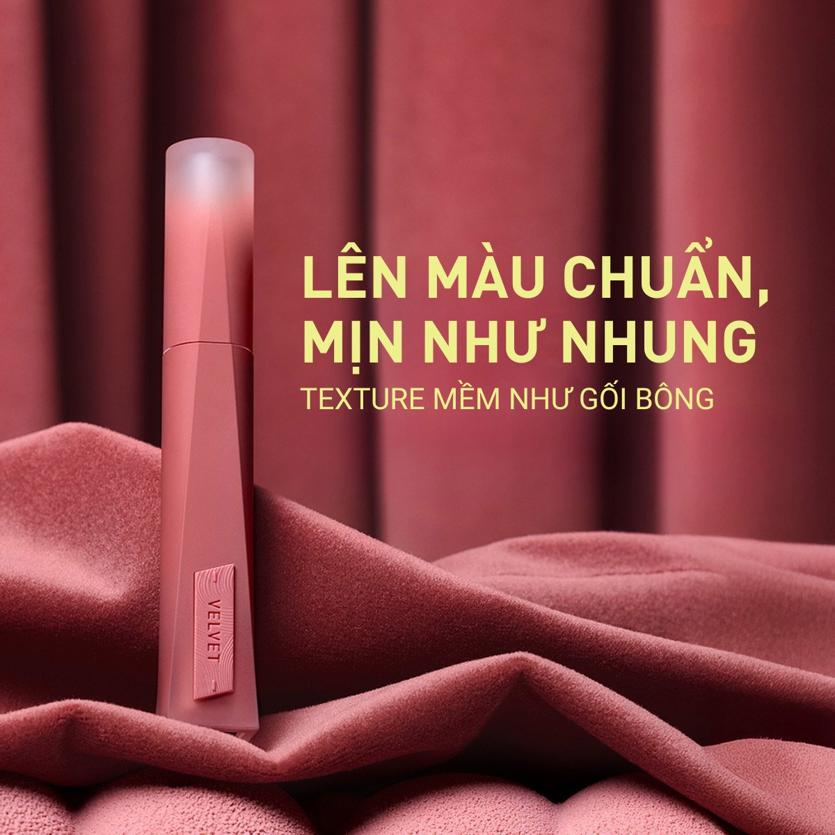 Son Kem Lì 3CE Nhung Mịn Màu 23 Darkest Hour 4g