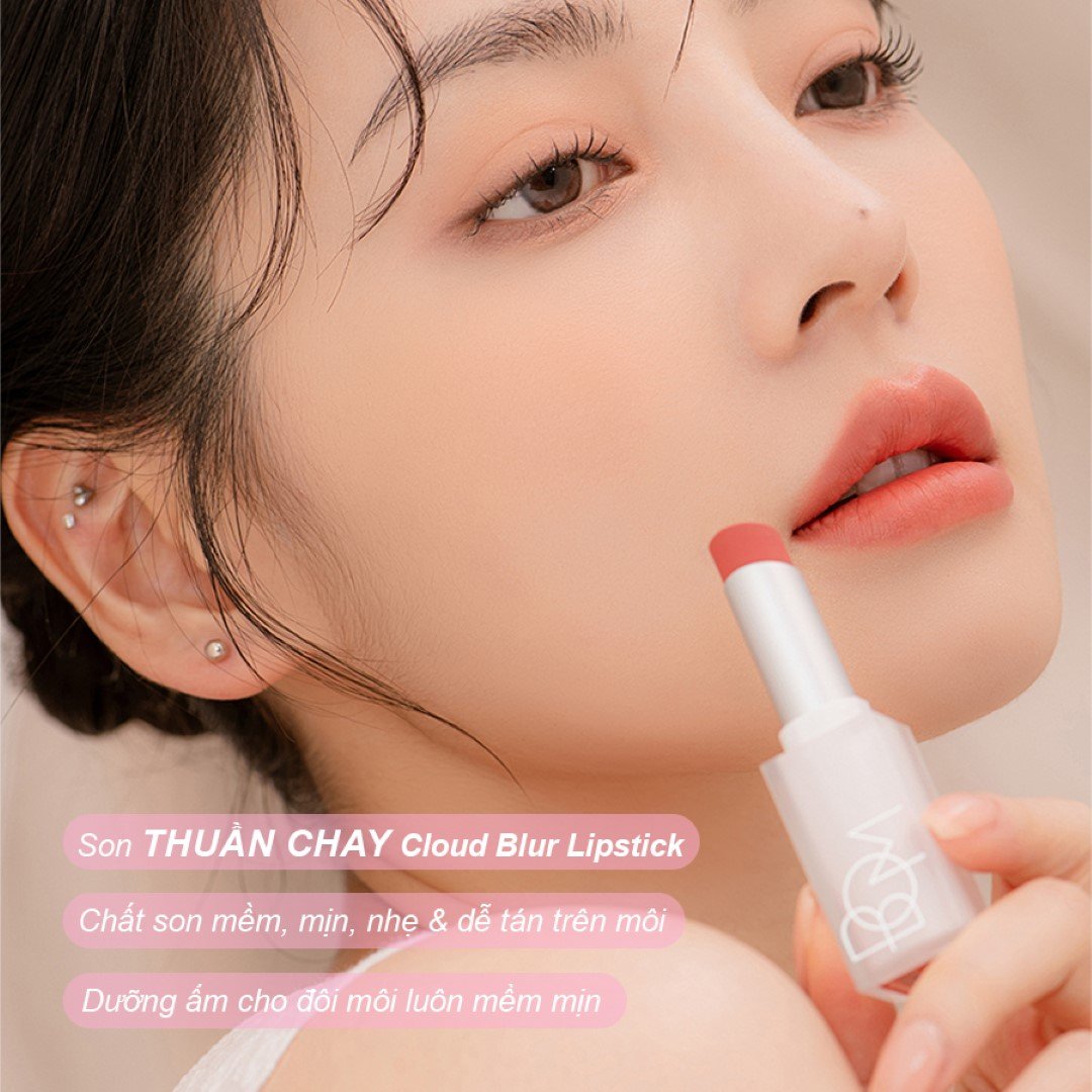 Son Mịn Lì B.O.M #04 Mellow Pumpkin - Cam Đất 3.3g
