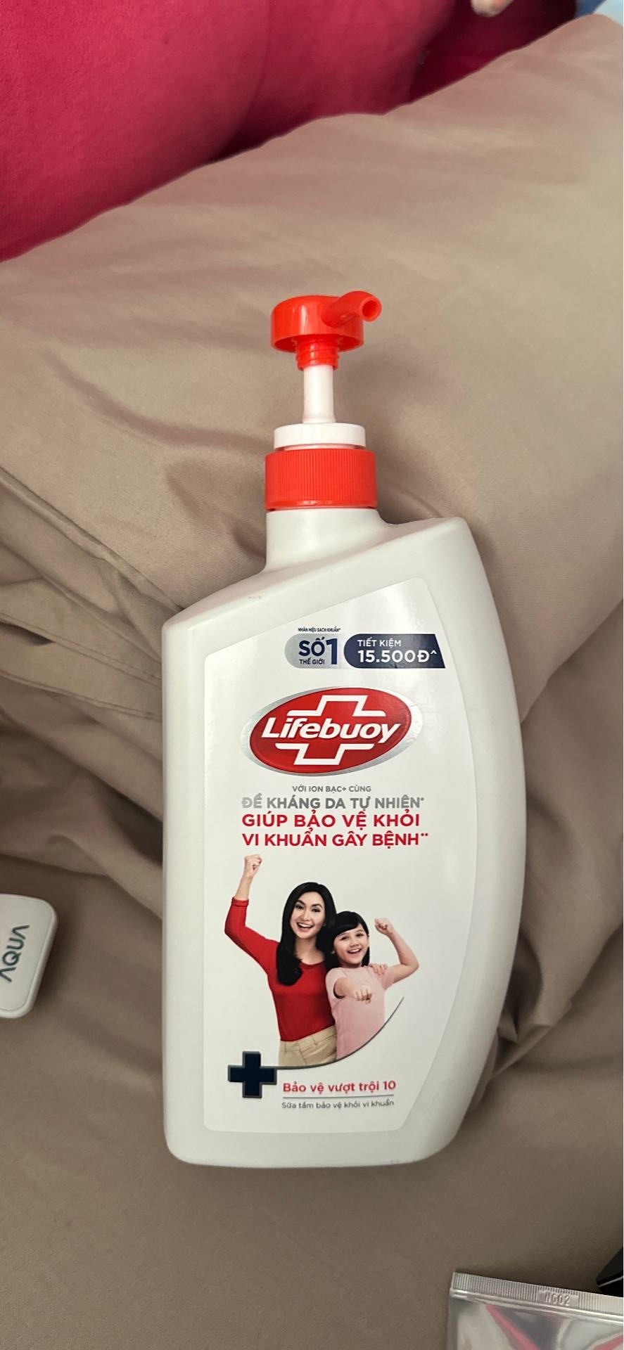 Sữa Tắm Lifebuoy Bảo Vệ Khỏi Vi Khuẩn Vượt Trội 10 800g (Mới)