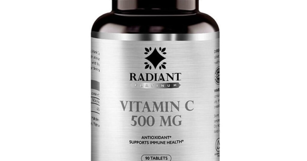 Thực phẩm chức năng tăng cường miễn dịch dạng viên uống vitamin C