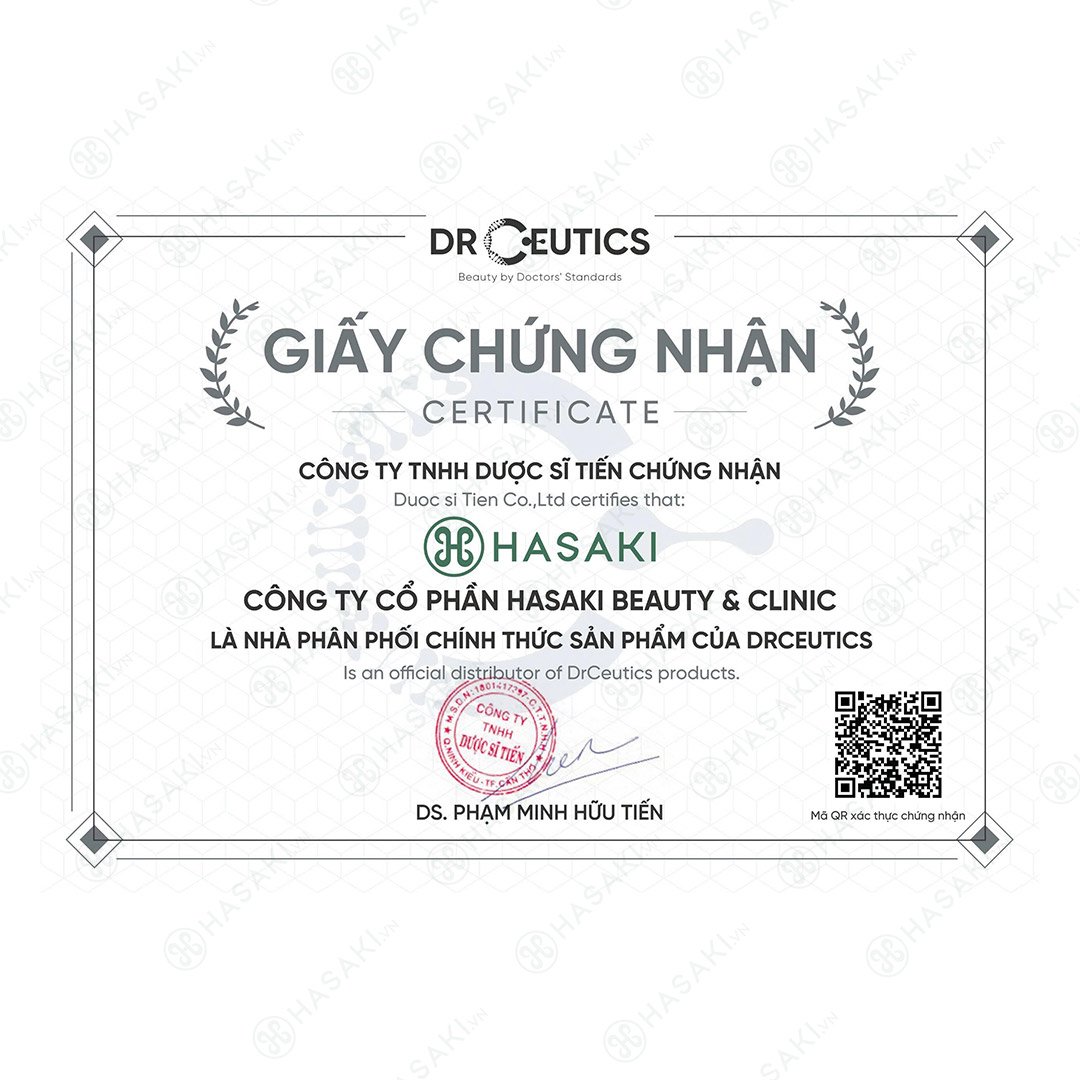 Sữa Dưỡng Thể DrCeutics 10% Niacinamide Hỗ Trợ Sáng Da 200g