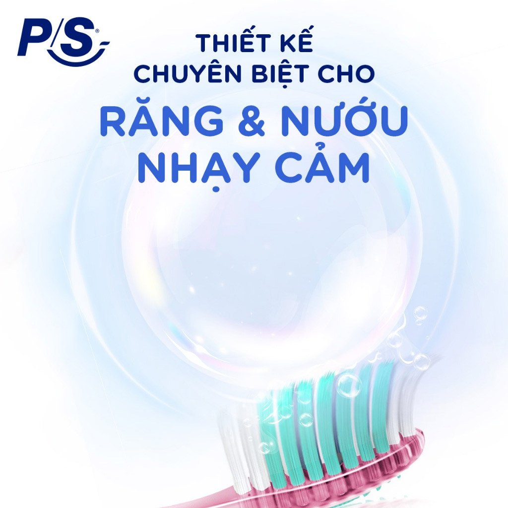 Bàn Chải Đánh Răng P/S 4D Chăm Sóc Nướu Khỏe (2 Cây)