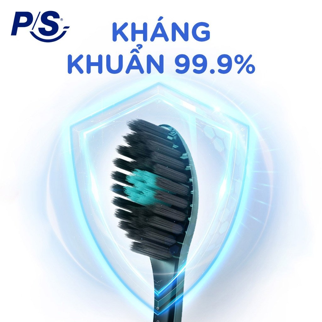 Bàn Chải Đánh Răng P/S 4D Kháng Khuẩn (2 Cây)