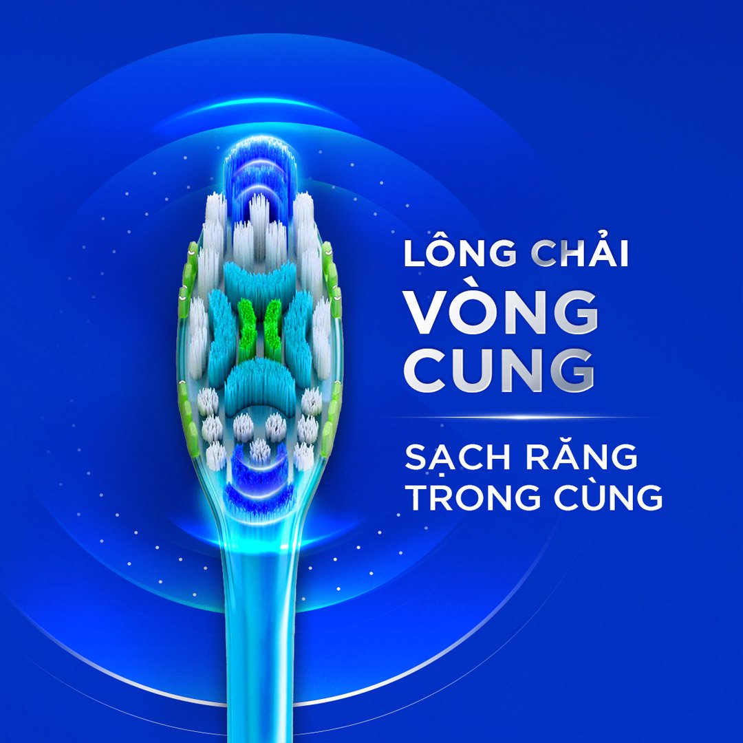 Bàn Chải Đánh Răng P/S 4D Sạch Sâu Toàn Diện (1 Cây)